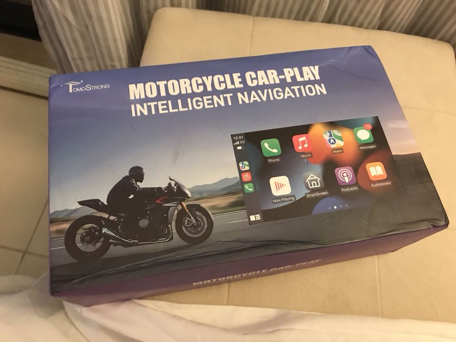 6inch dual channel moto car play