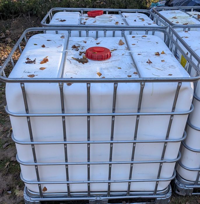 Mauzer 1000l - zbiornik beczka IBC pojemnik na deszczówkę