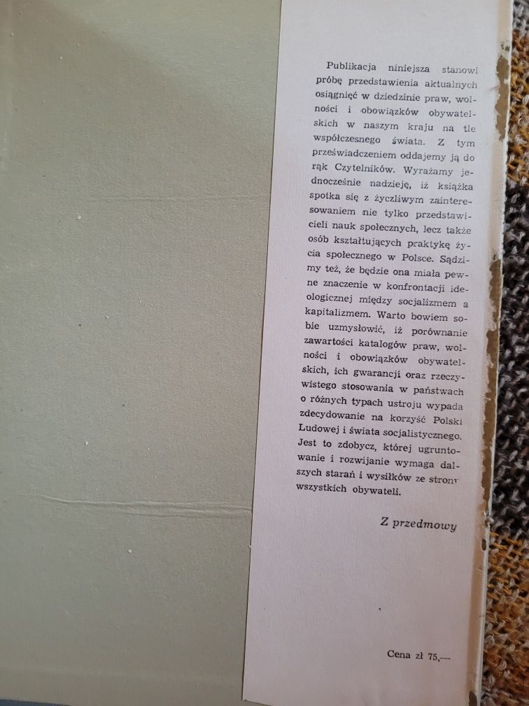 Prawa i obowiązki obywatelskie w Polsce i na świecie 1978 PWN