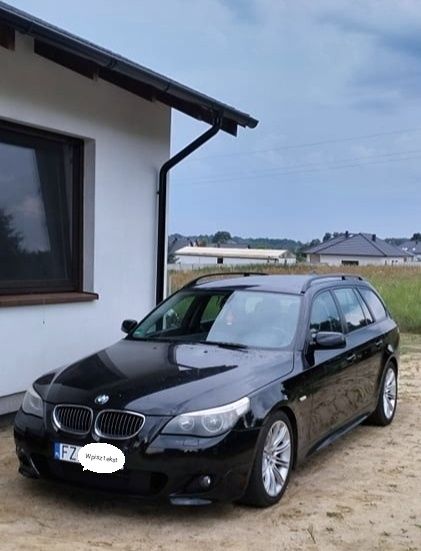 Uszkodzone BMW E61