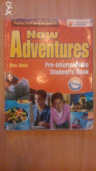 New Adventures Pre-intermediate podręcznik + ćwiczenia + CD gimnazjum