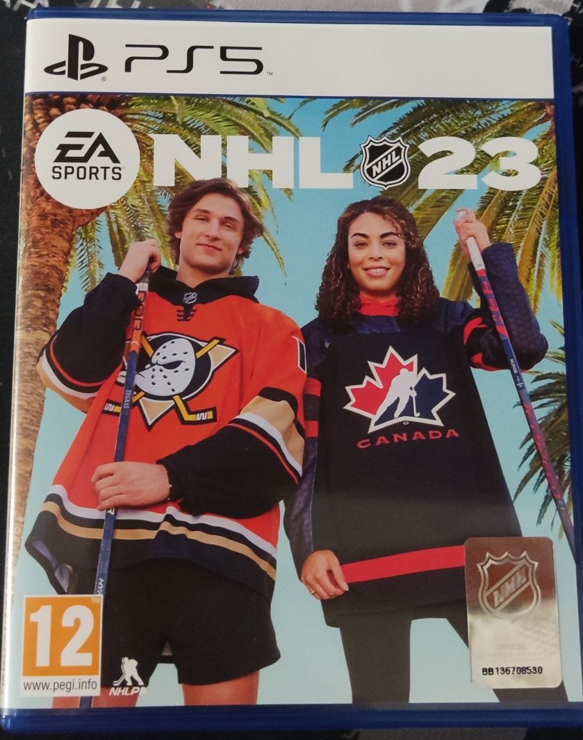 PS5  диск NHL 2023, новый.