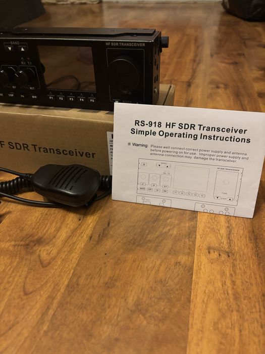 HF SDR Transceiver Recen RS-918 – jak nowy.