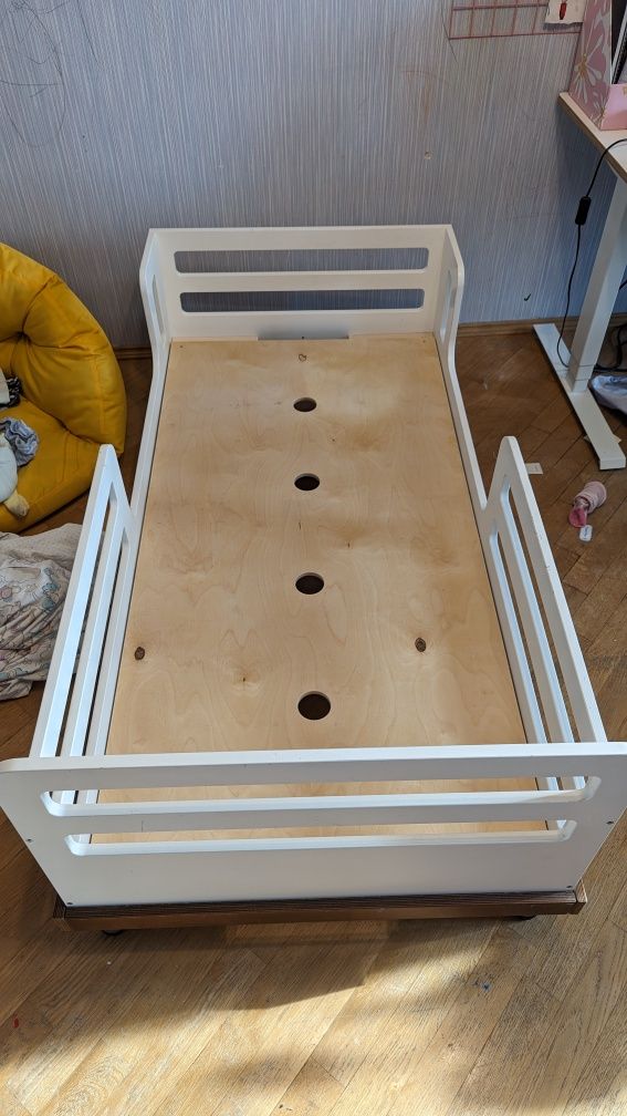 Ліжко дитяче 160х70 indigowood дерев'яне та матрац сонланй