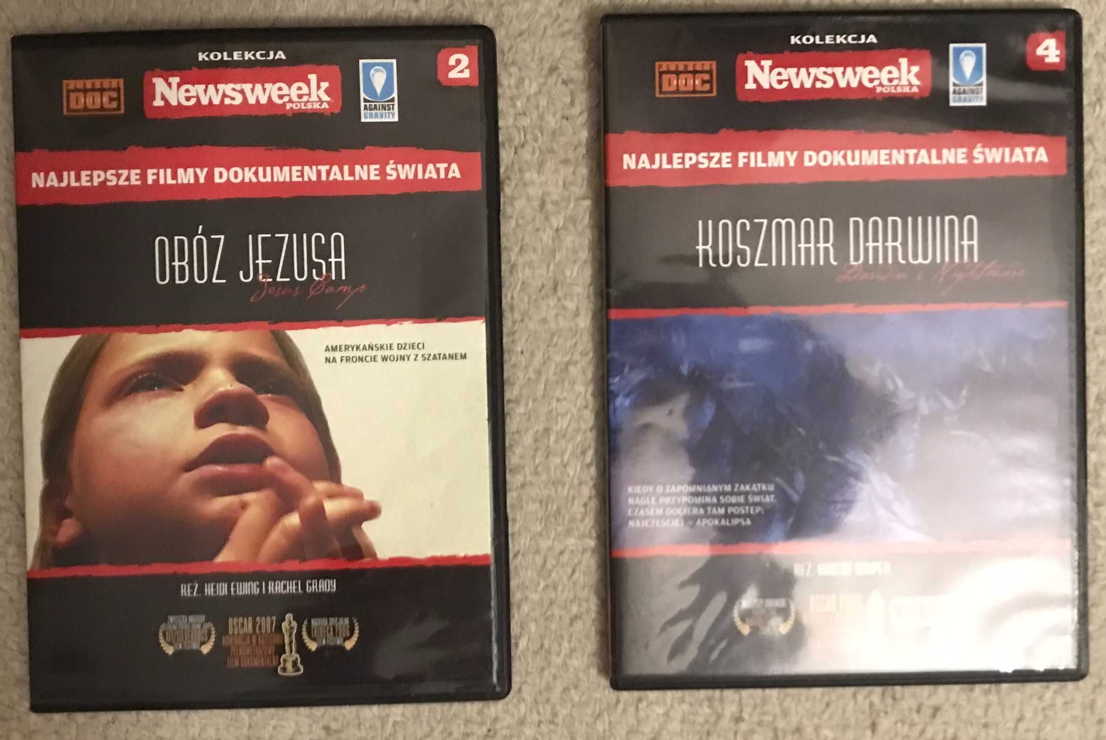 Film Koszmar Darwina, Obóz Jezusa płyty DVD NOWE 2 szt.