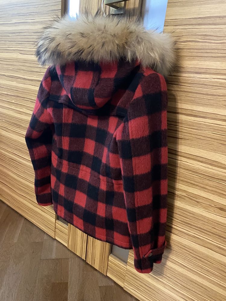 Woolrich оригинал Знаменитая шерстяная парка пальто куртка женска