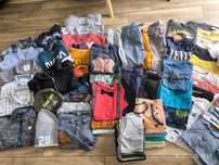 Zestaw ubrań mega paka dla chłopca Levi's 4F h&M 122/128