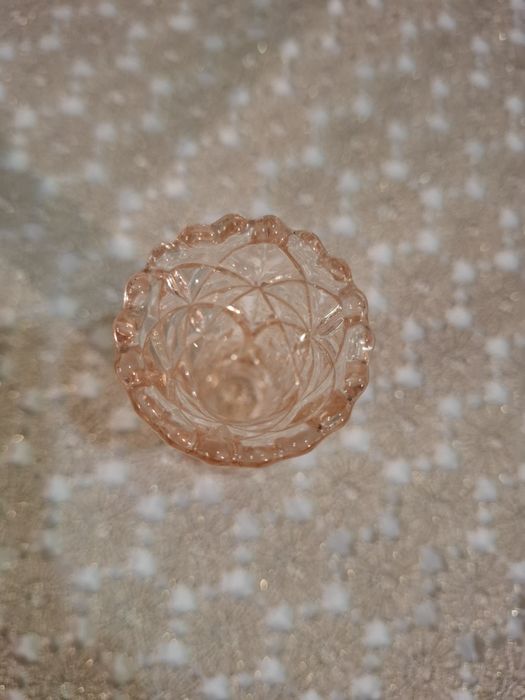 Huta Hortensja liliput wazonik różowy