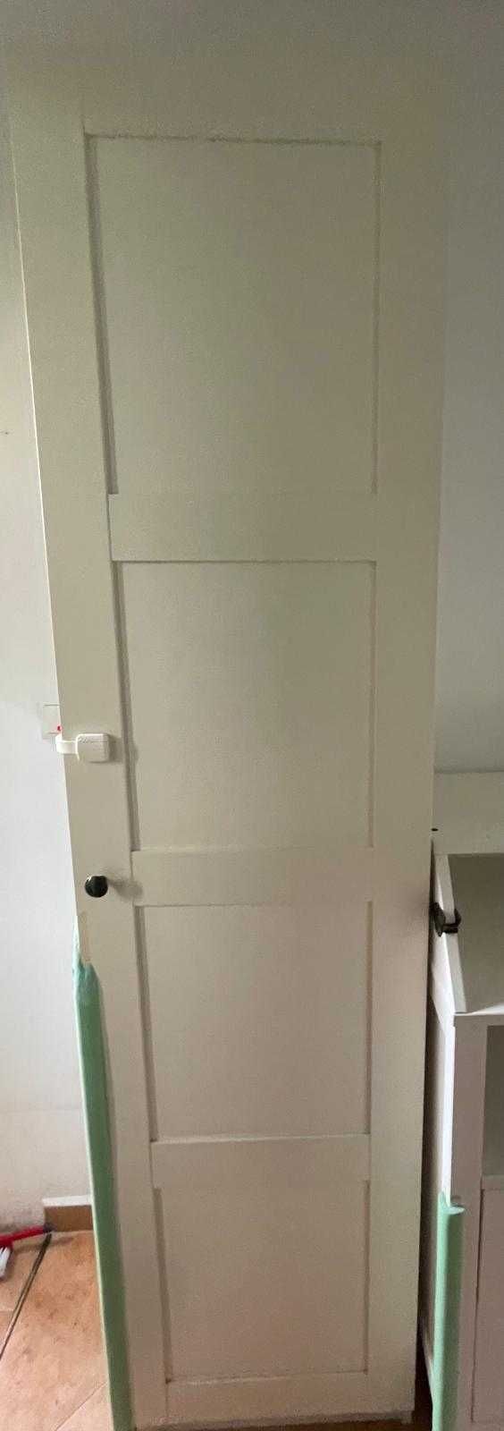 Biała Szafa IKEA Pax 50x35x201 drzwi Bergsbo 8 półek TYLKO DO 28 SIER.