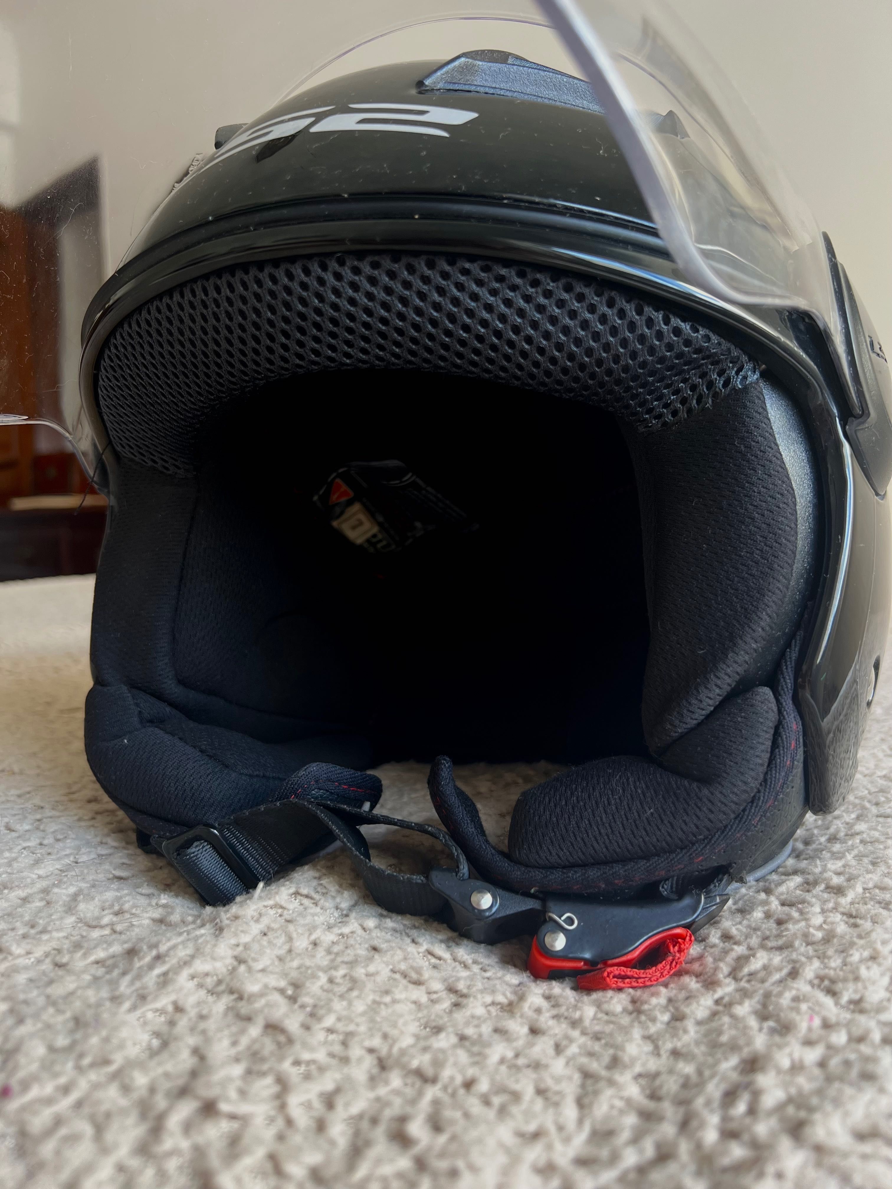 Capacete Jet LS2 Of616 Airflow Ll Black