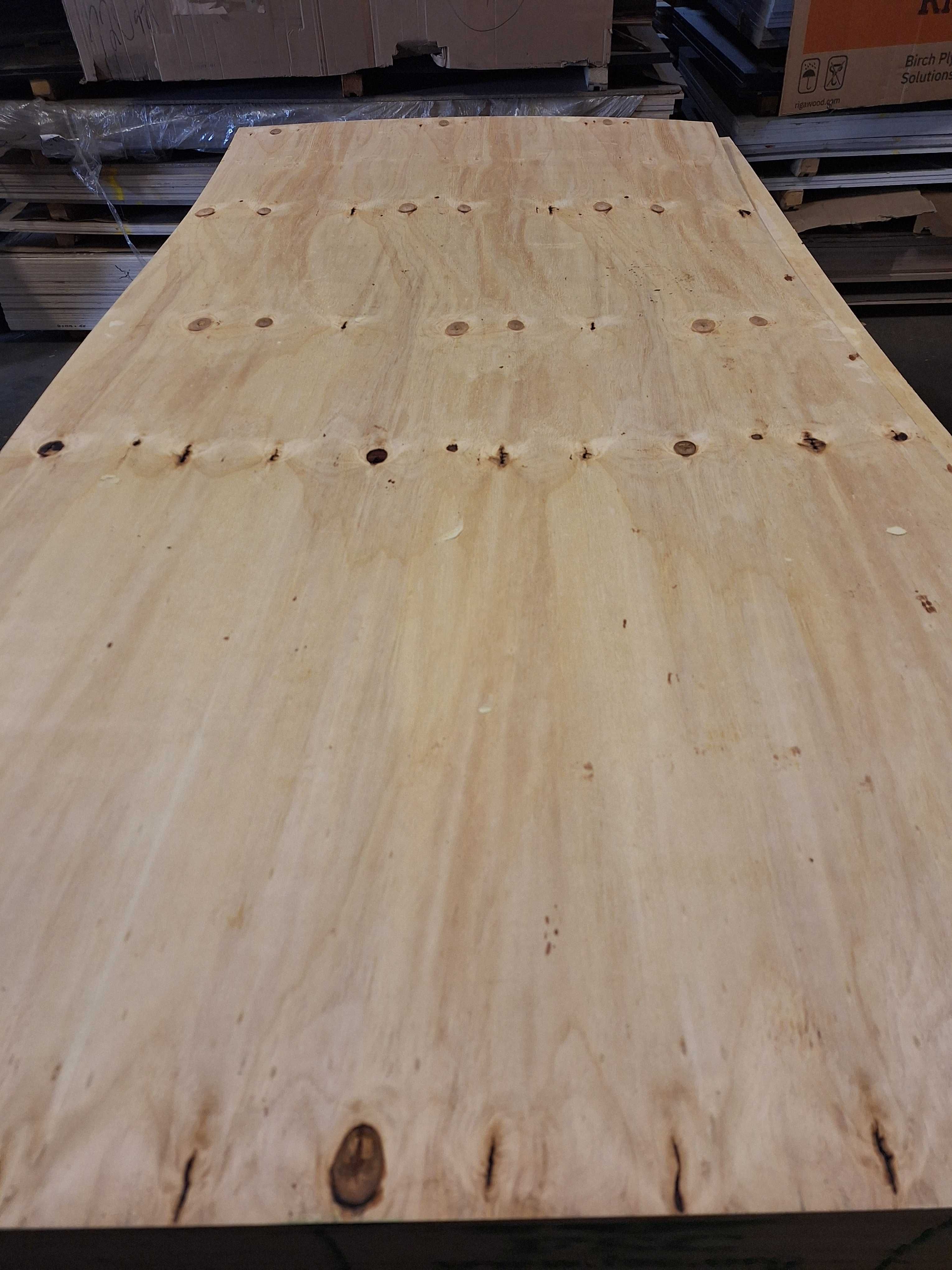 Płyty sklejka 1250x2500mm wodoodporna sosna 9,12,15,18
