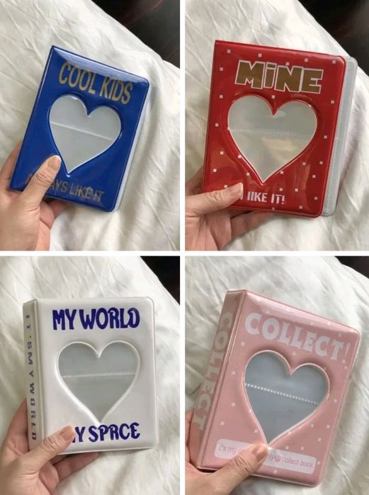 Біндер альбом для карток ломо биндер для карточек lomo stray kids pink