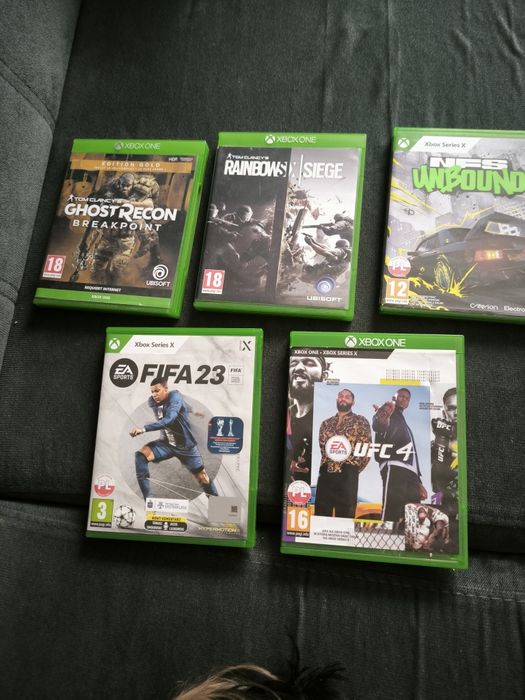 Gry na Xbox UFC 4, NFS Unbound, FIFA 23
