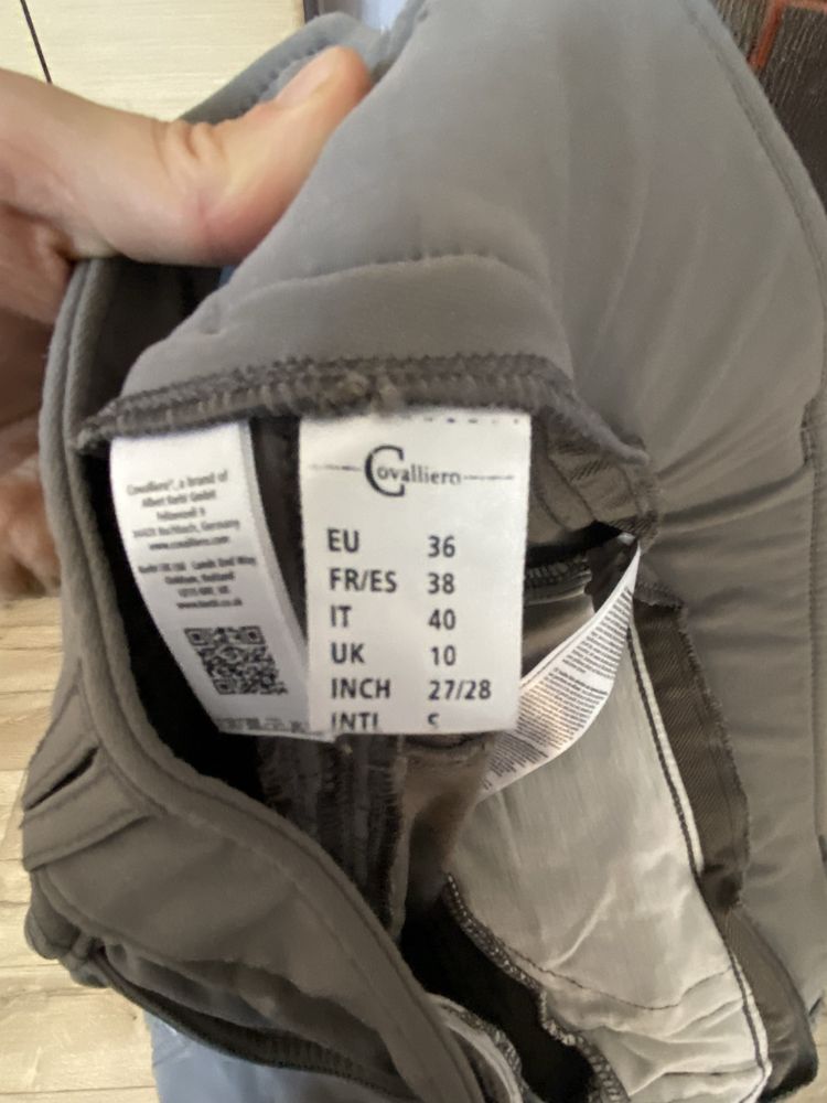 Bryczesy Cavaliero, Fouganza super stan! Rozmiar S / 36