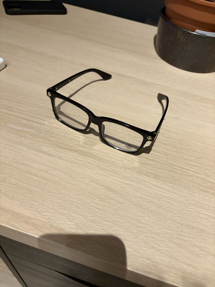 Okulary chrome hearts czarne