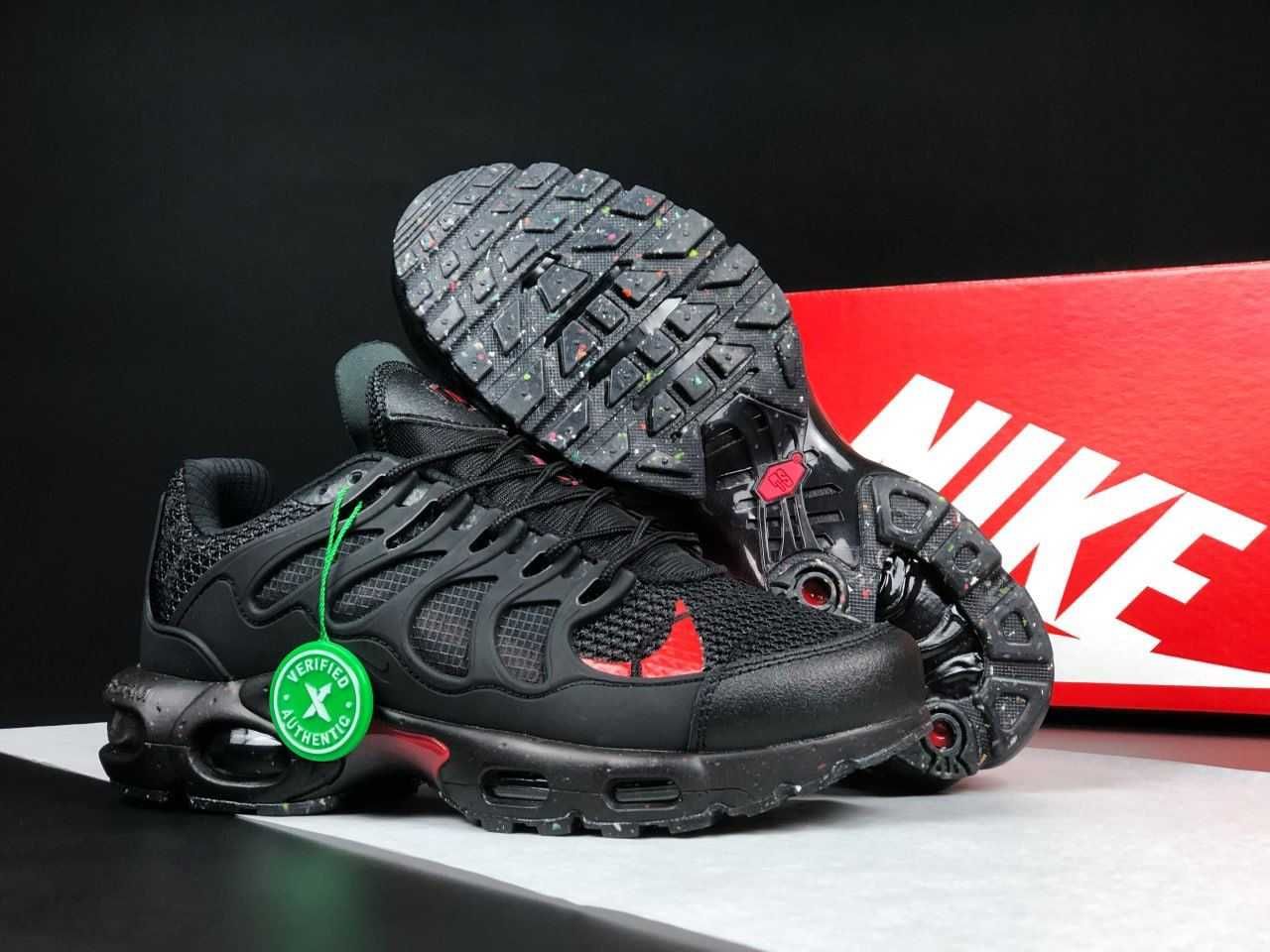 Чоловічі кросівки Nike Air Max Terrascape чорні з червоним 12273 ТОП