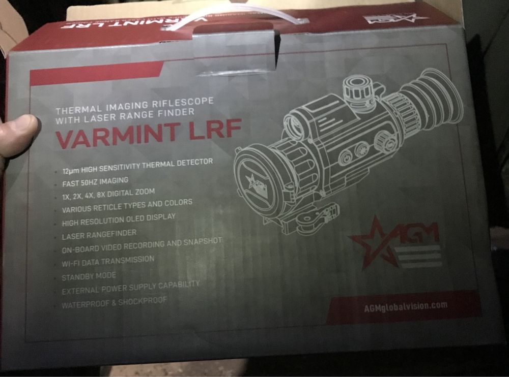 Тепловізійний приціл AGM Varmint LRF TS50-640