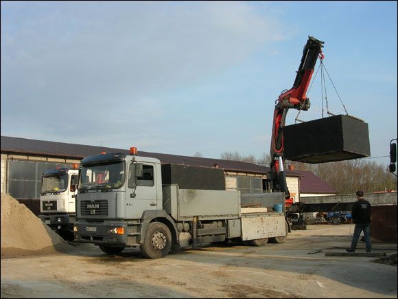 Kręgi betonowe 60, 80, 100, 120, 150 transport HDS drenaże włazy