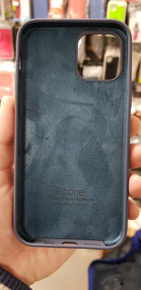 Чехол Силикон Бампер Накладка Софт Тач Айфон Iphone 12 mini  pro Max