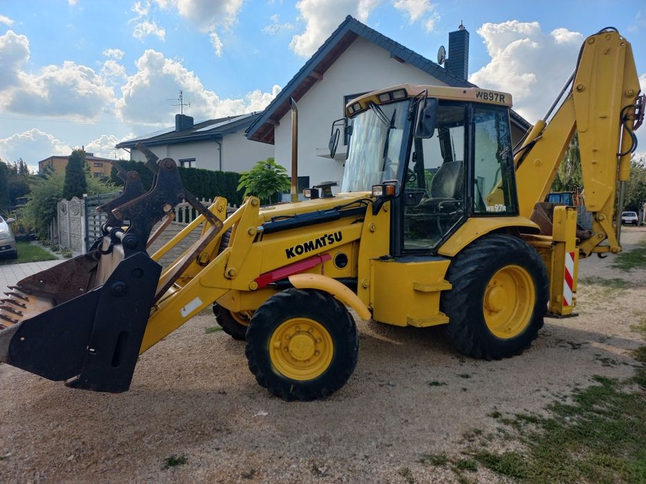 Koparko ładowarka Komatsu Wb97r
