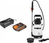Nowy! Opryskiwacz ciśnieniowy Worx WG829E 20 V + Aku i ładowarka 2ah