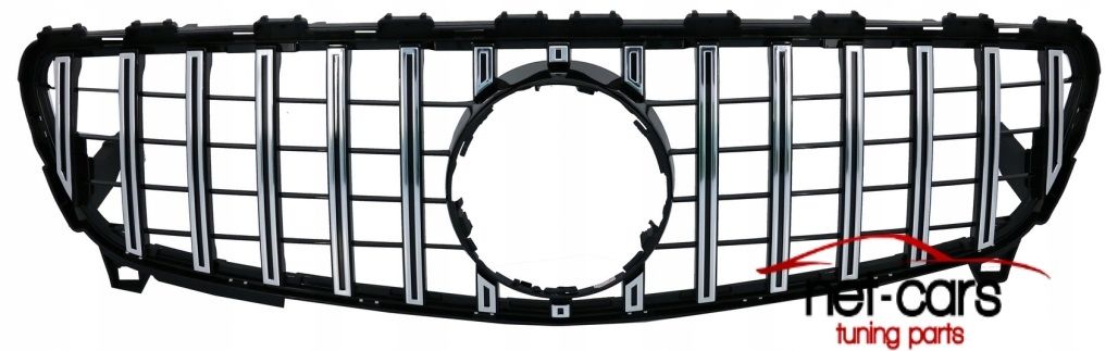 Grill Atrapa chłodnicy GT-R Panamerican MERCEDES W176 15- czarny chrom