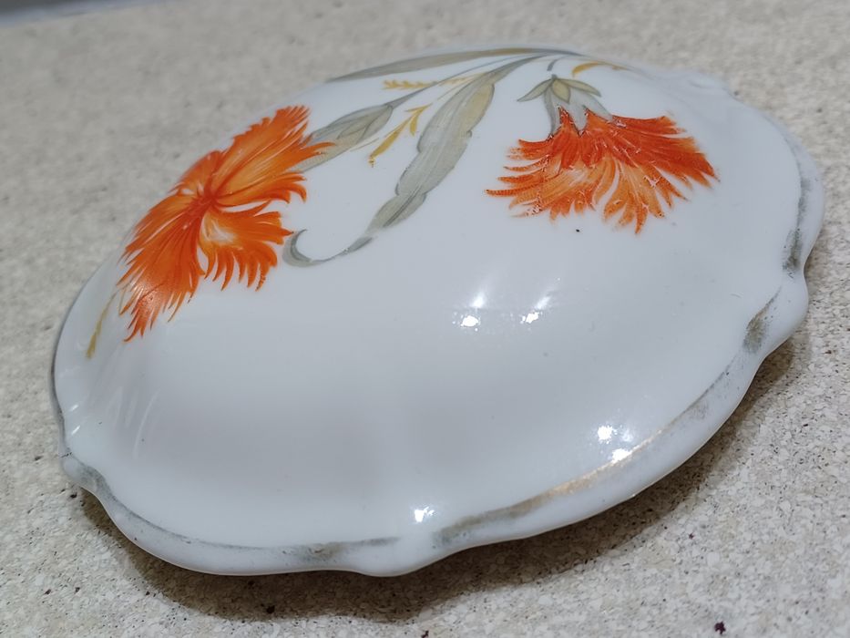 Puzderko bombonierka porcelana Drasche Budapest