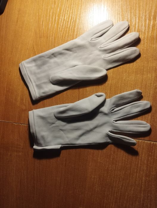 Rękawiczki siwe damskie