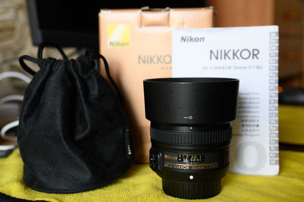 Nikon AF-S Nikkor 50mm 1:1.8G SWM Aspherical