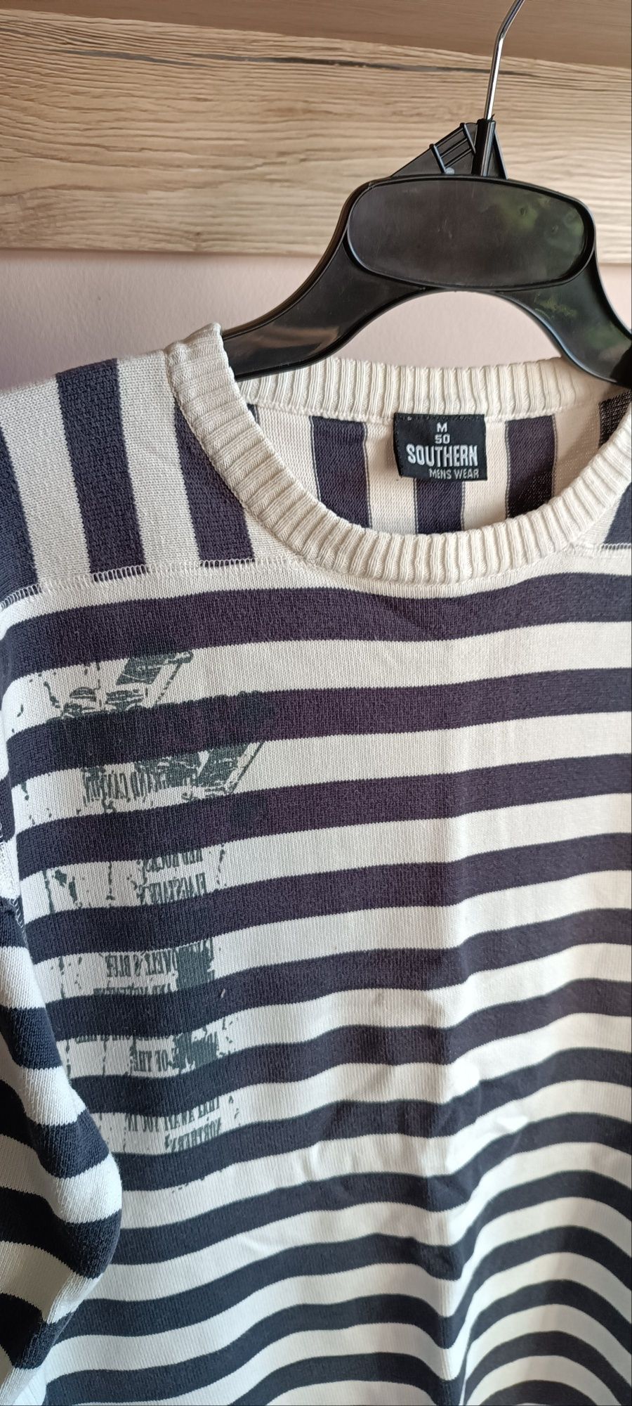 Sweter vintage w paski