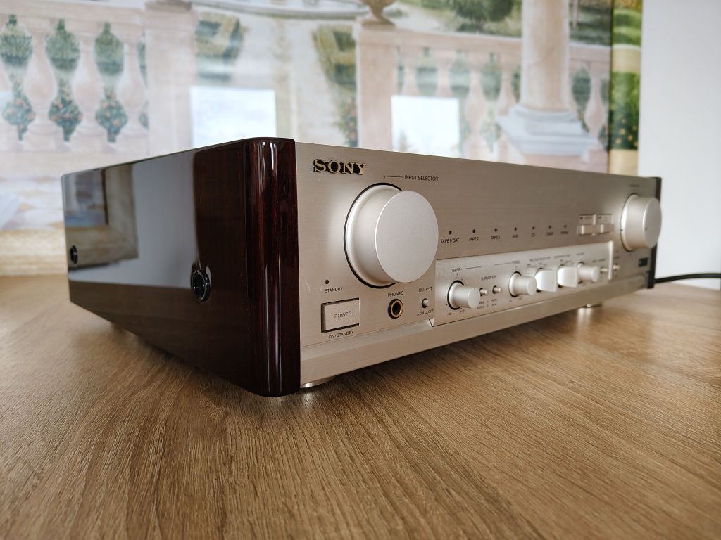 Wieża 2częściowa wzmacniacz i przedwzmacniacz Sony ta e80es i ta n80es