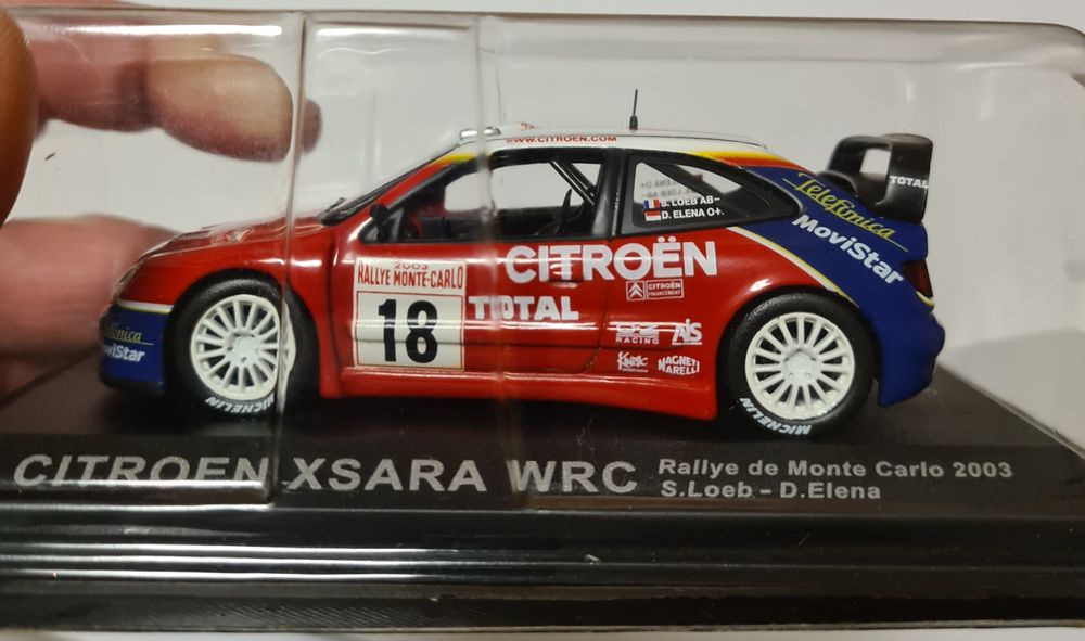 Miniatura Citroën Xsara rallye