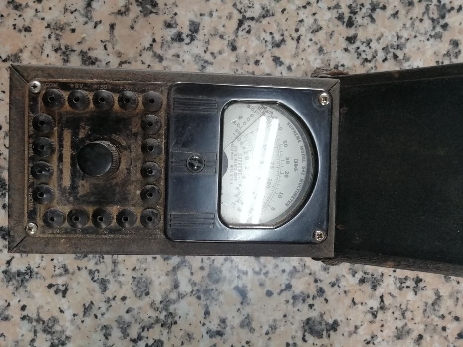 Multímetro analógico