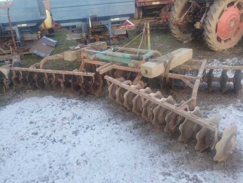 brona talerzowa , agregat kverneland 4m