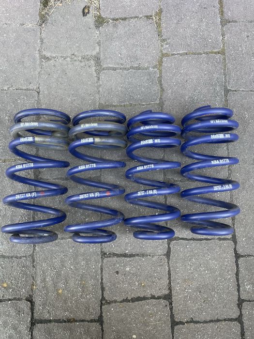 Занижені пружини H&R Audi a4 s4 b9 a5 s5 f5