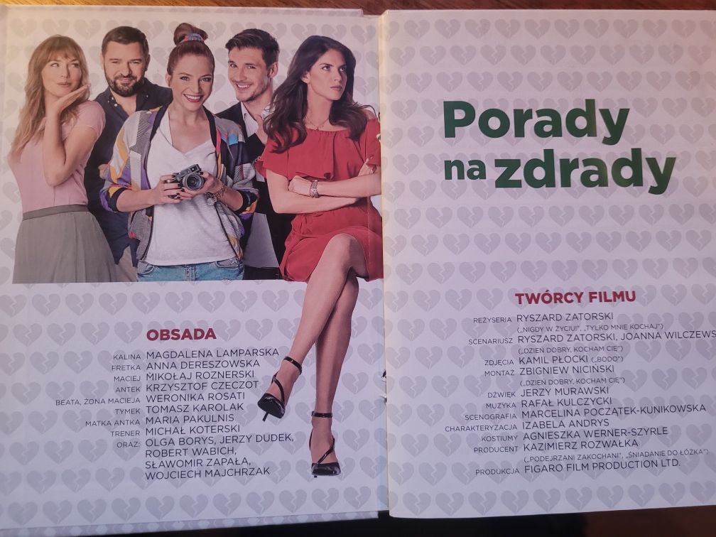 DVD Porady na zdrady 2017 Kino Świat / Lektor PL / Booklet