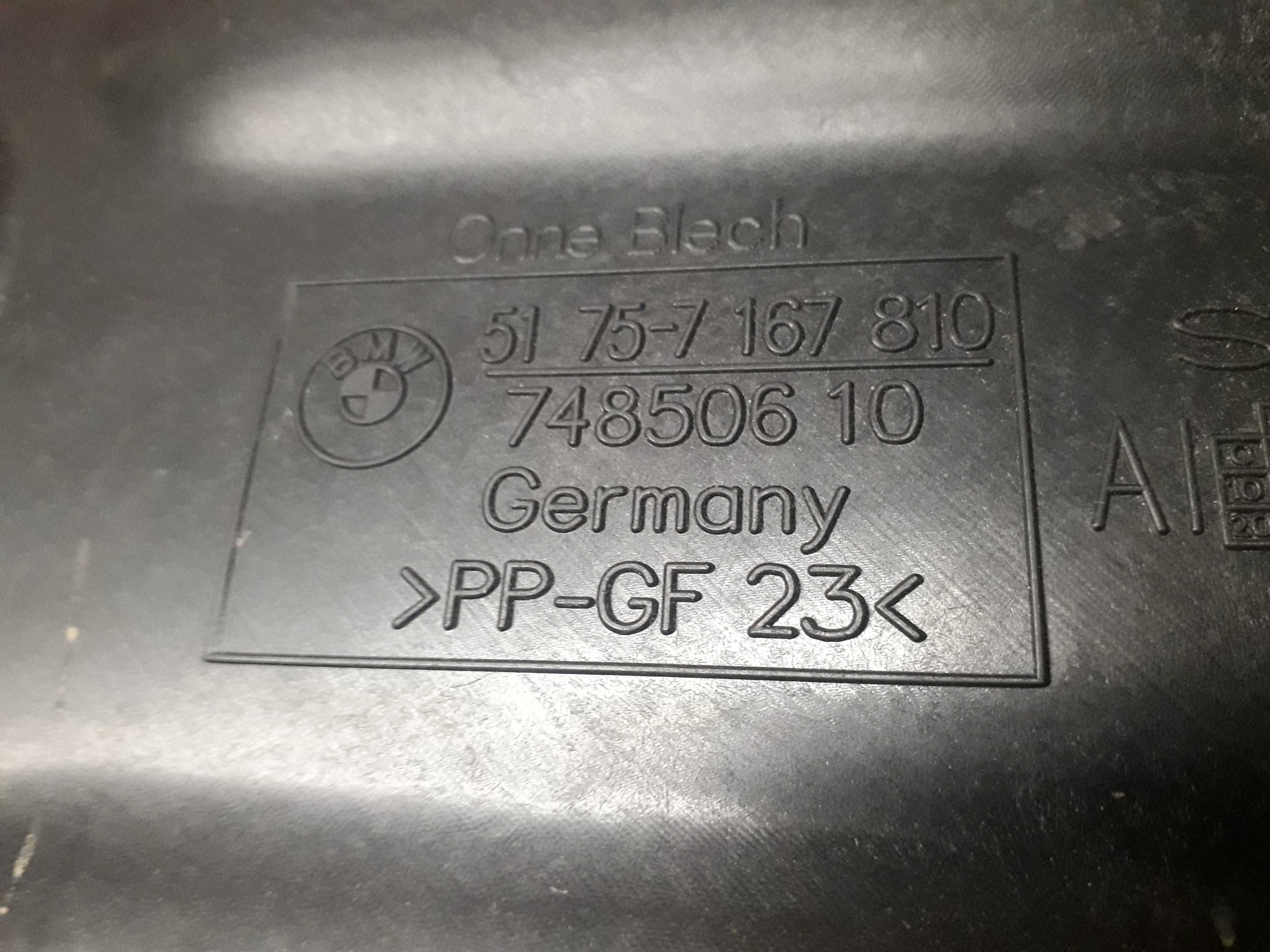 BMW osłona podwozia skrzyni środkowa