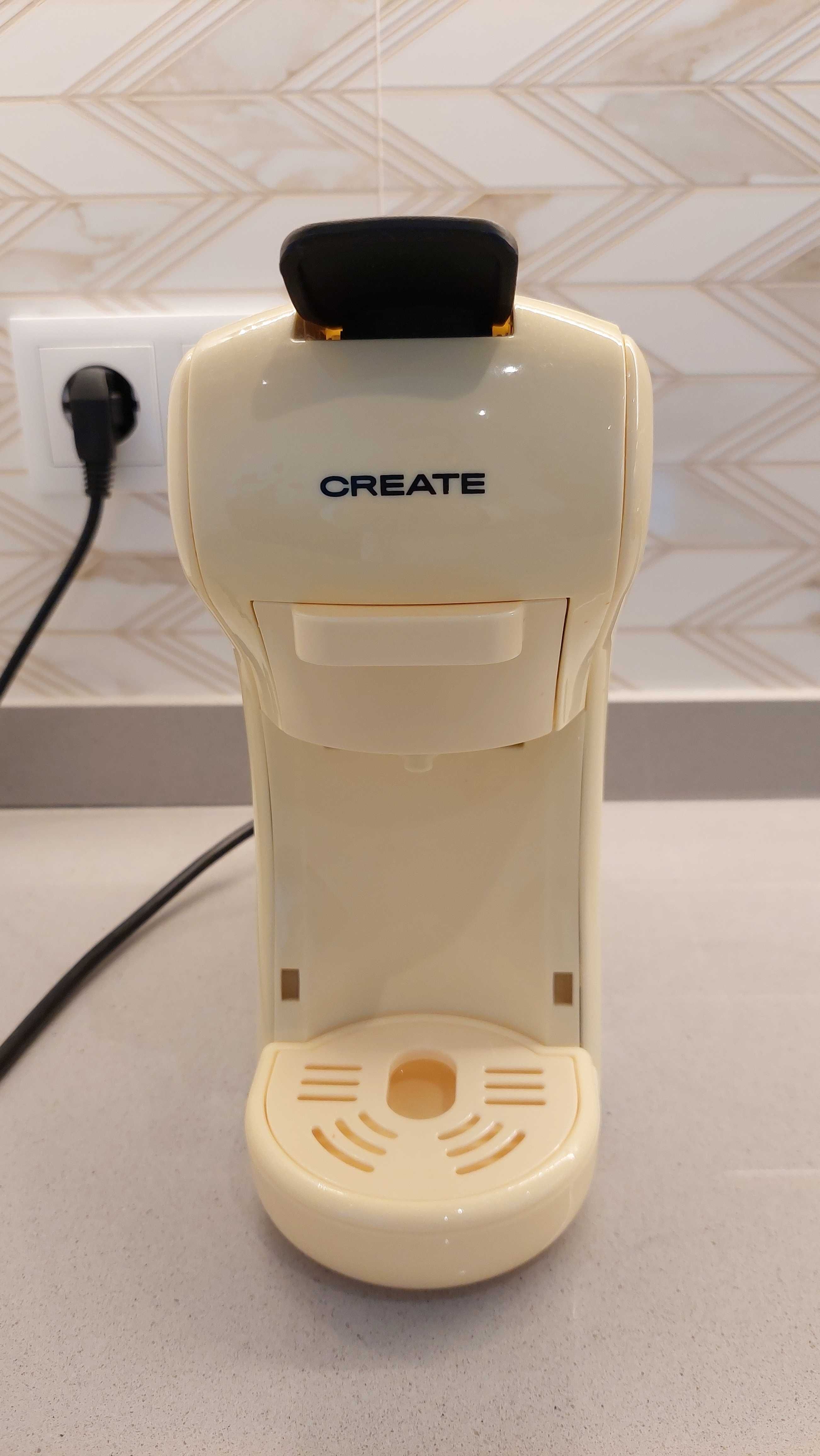 Máquina de café em cápsula e café moído - Create