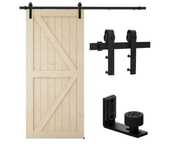 SMST System Do Drzwi Przesuwnych 228 cm - Kompletny Zestaw Z Prowadnic