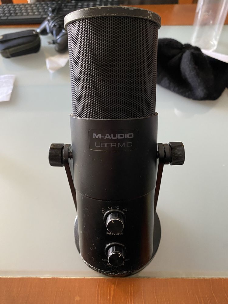 Microfone Condensador M-Audio Uber Mic