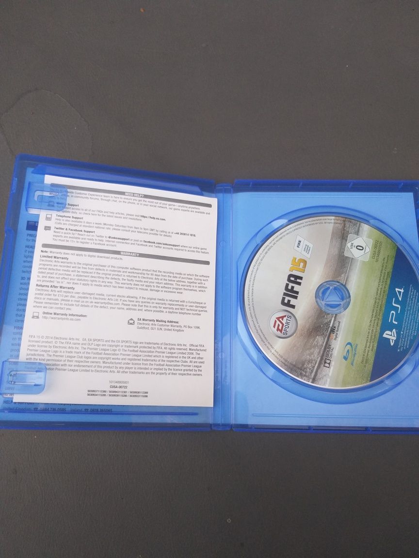 Gra FIFA 15 Fifa PS4 konsola Play Station 4 piłkarska football płyta