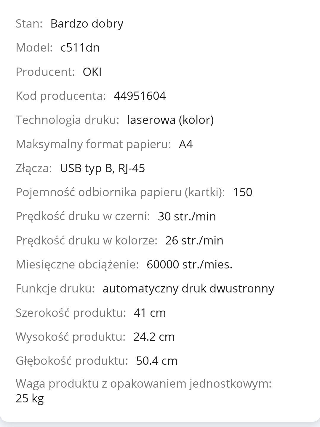 Drukarka laserowa