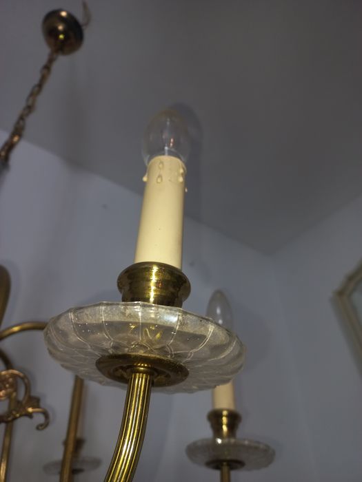 Duży francuski żyrandol /