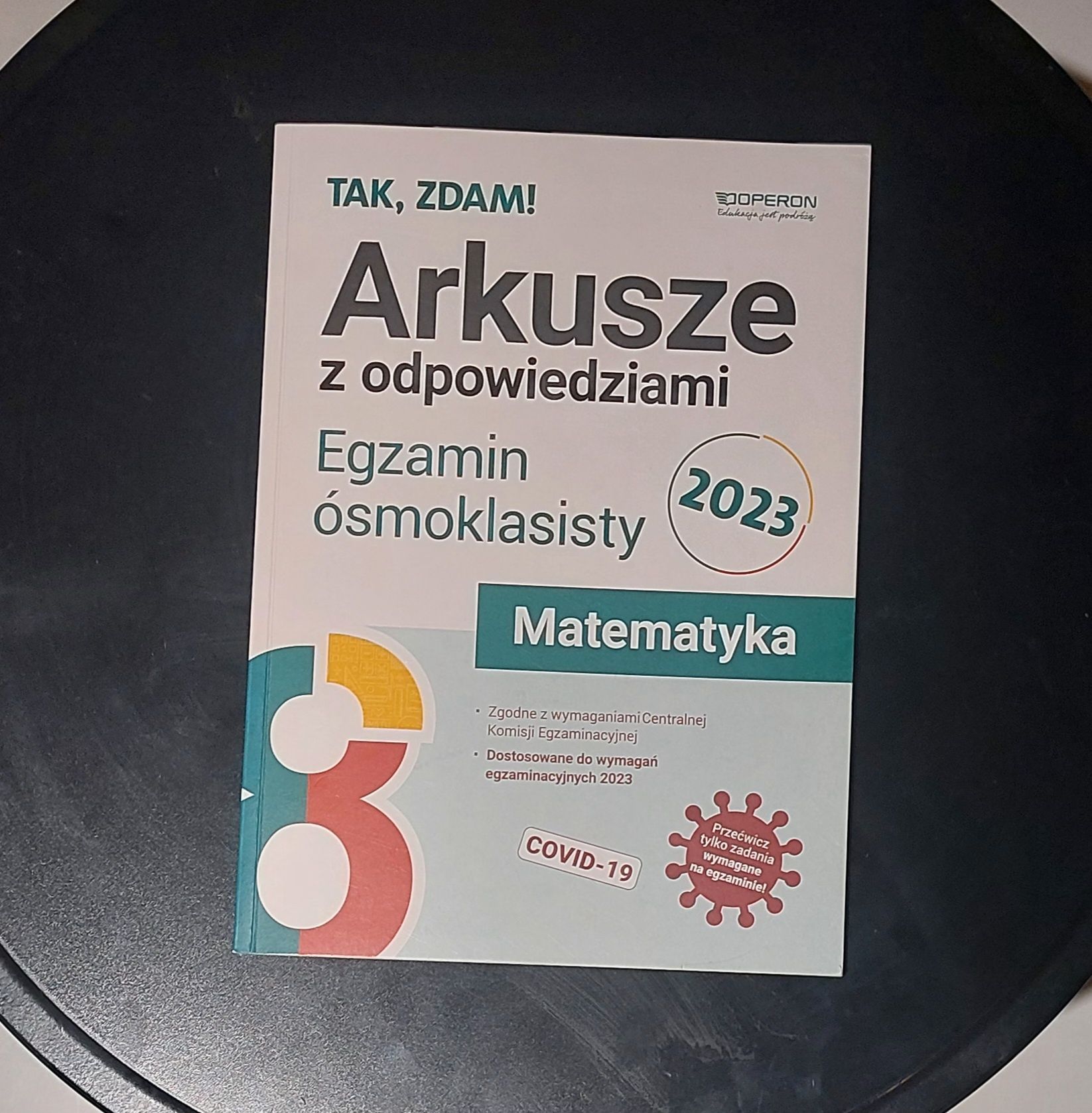 Zestaw repetytorium matma egzamin ósmoklasisty arkusze i teoria OPERON