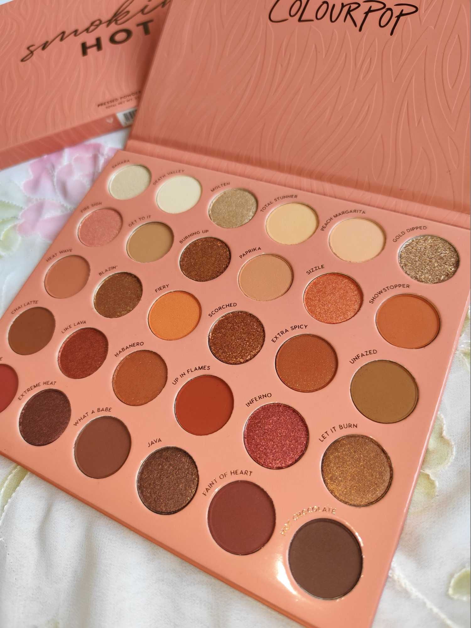 Nowa paleta cieni ColourPop Smokin' Hot
