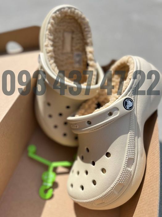 Crocs Утепленні на Платформі Crocs Classic Platform Lined Crocs Crocs