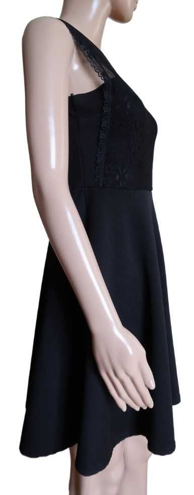 Abercrombie & Fitch sukienka Rozmiar M nowa z metką czarna z koronką