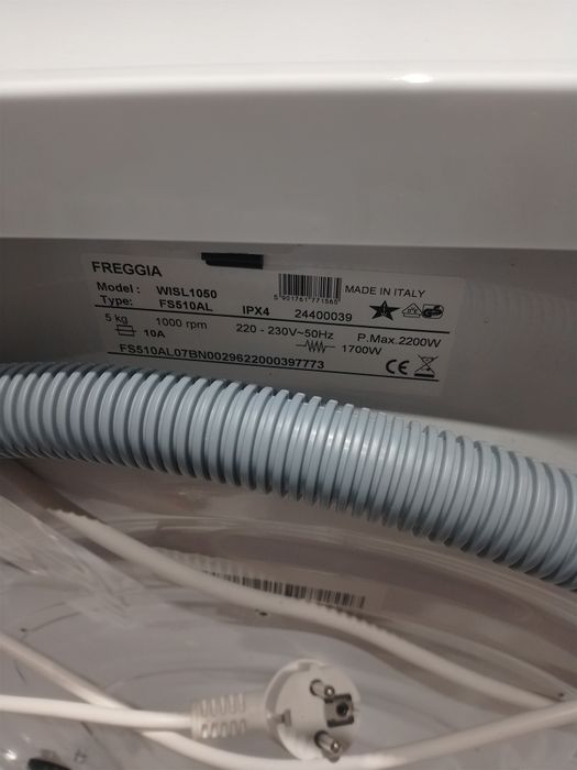 Пральна машина Freggia  на запчастини або на відновлення
