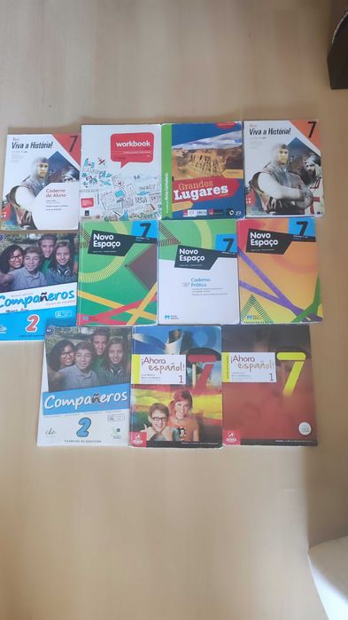 Manuais escolares 7º ano