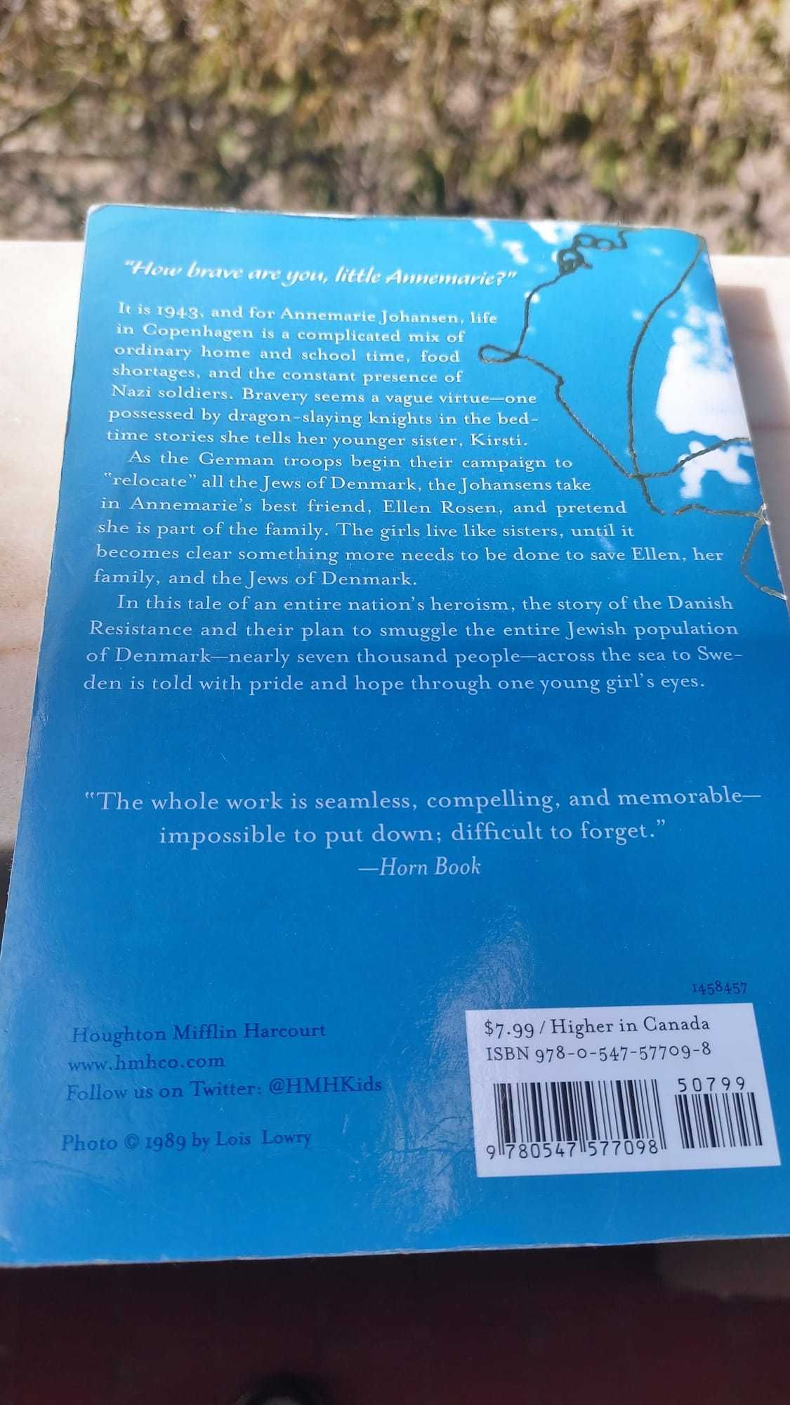 Livro Number the Stars - Lois Lowry